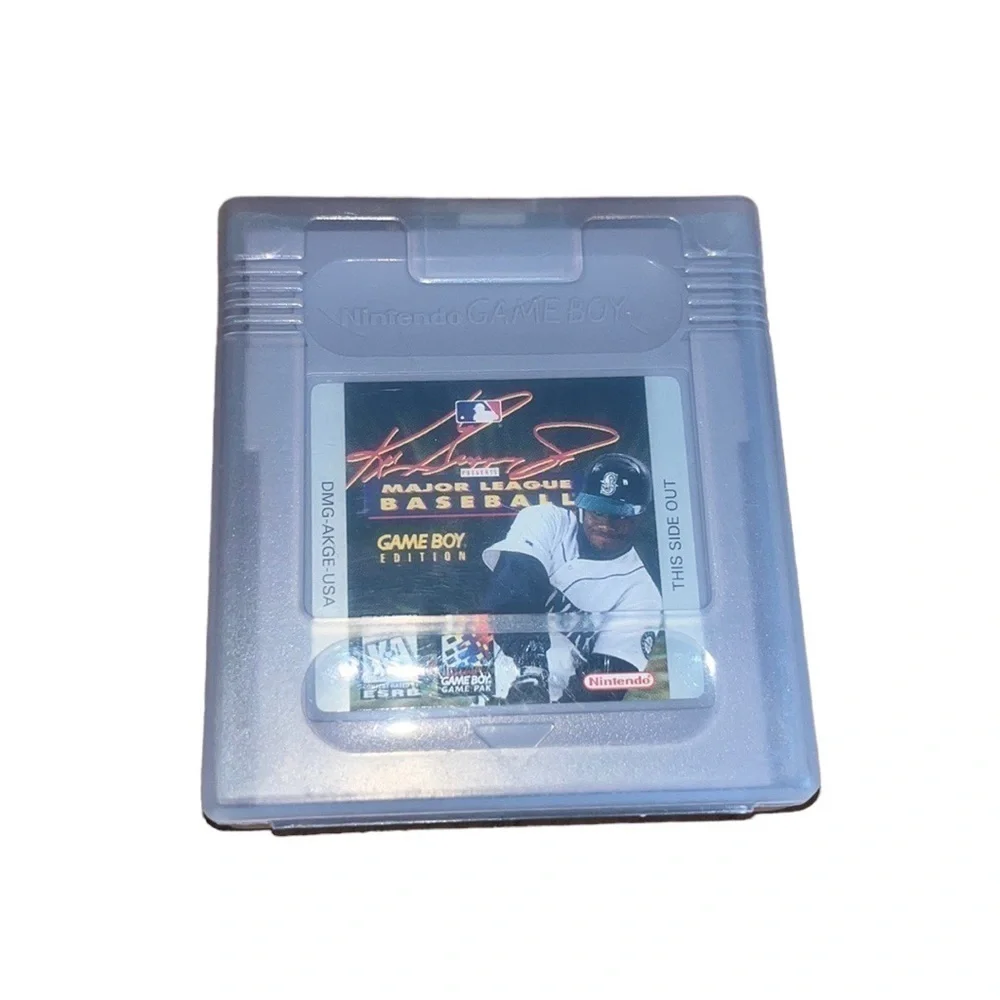 Ken Griffey Jr. Presents Major League Baseball Video game for gameboy